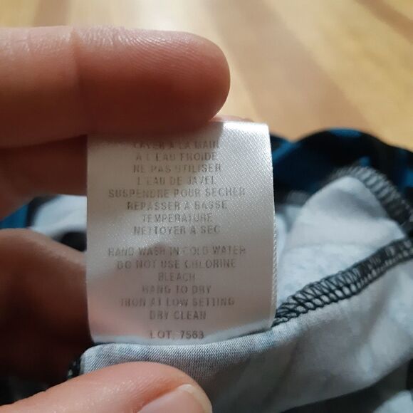 Blue Zebra Print Pennington Blouse size 1XL - Picture 8 of 8